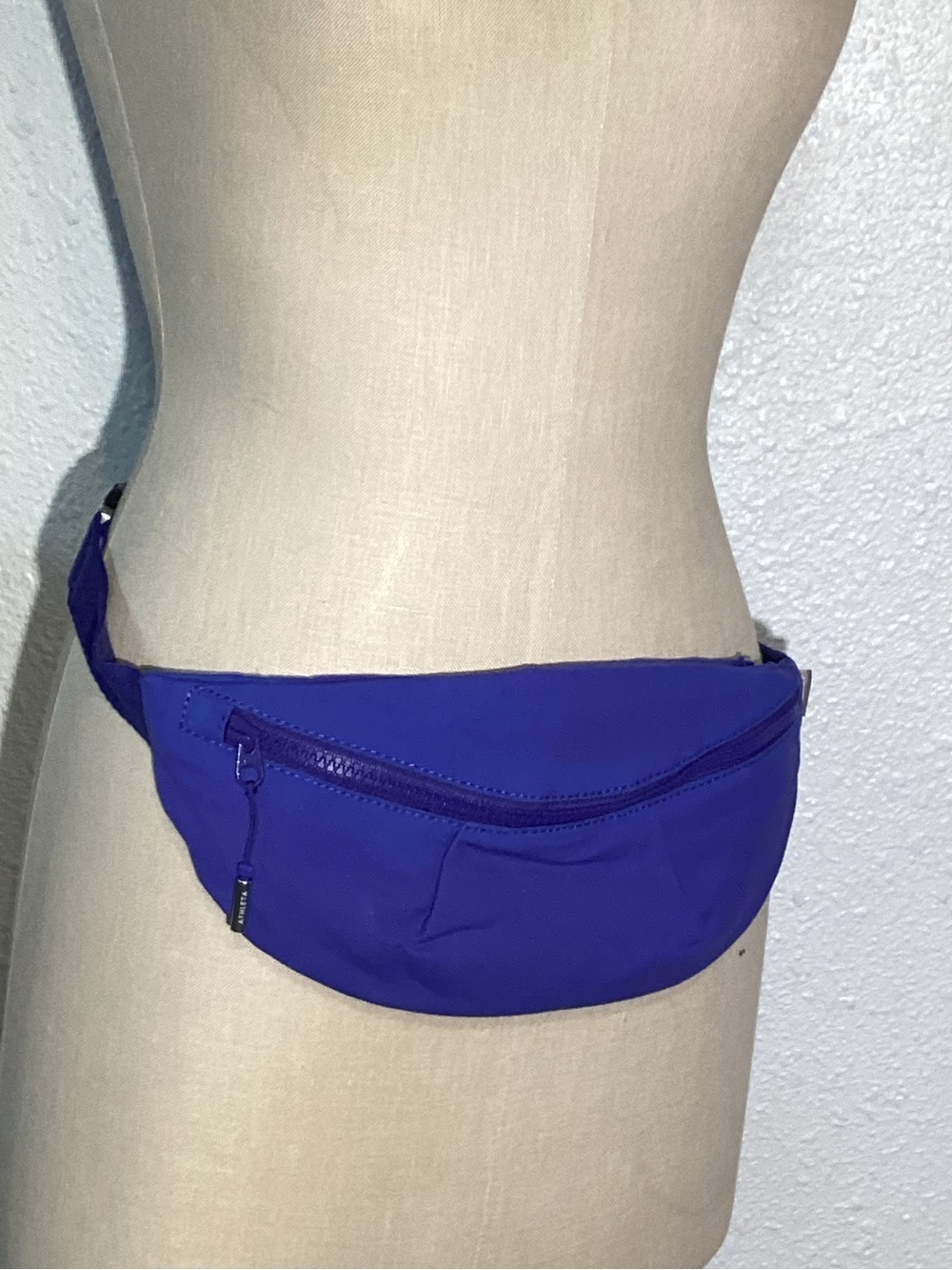 Athleta Blue Nylon Fannypack Waist Bag